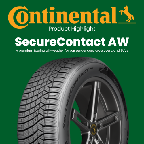 All weather conti tire