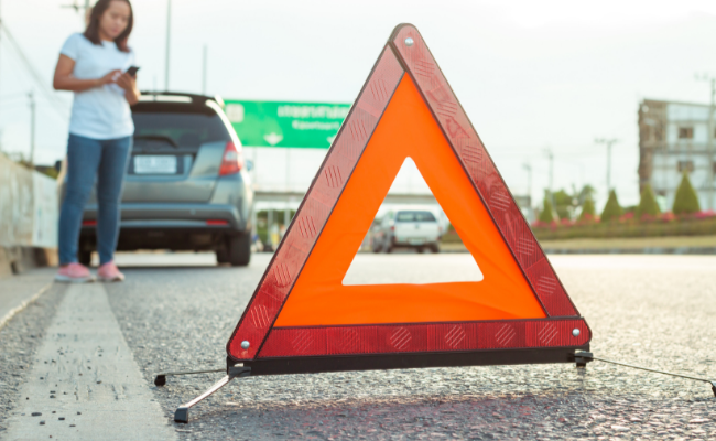 emergency road triangle