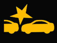 Pre-Collision Warning Light Icon