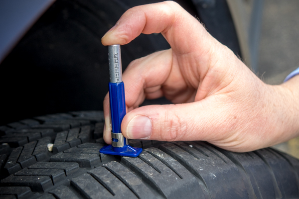 Measure Tire Tread